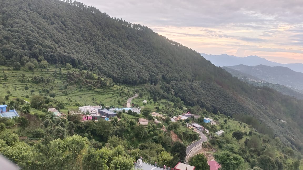 Road from the village